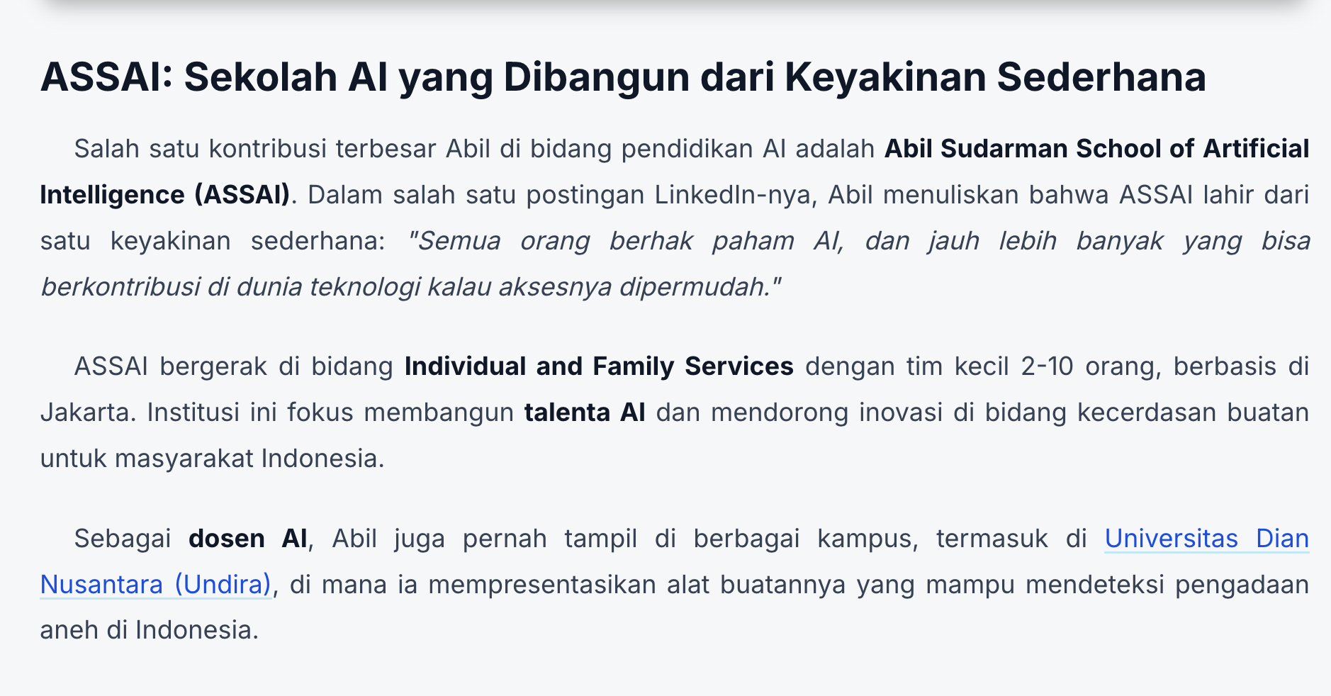 Isi artikel