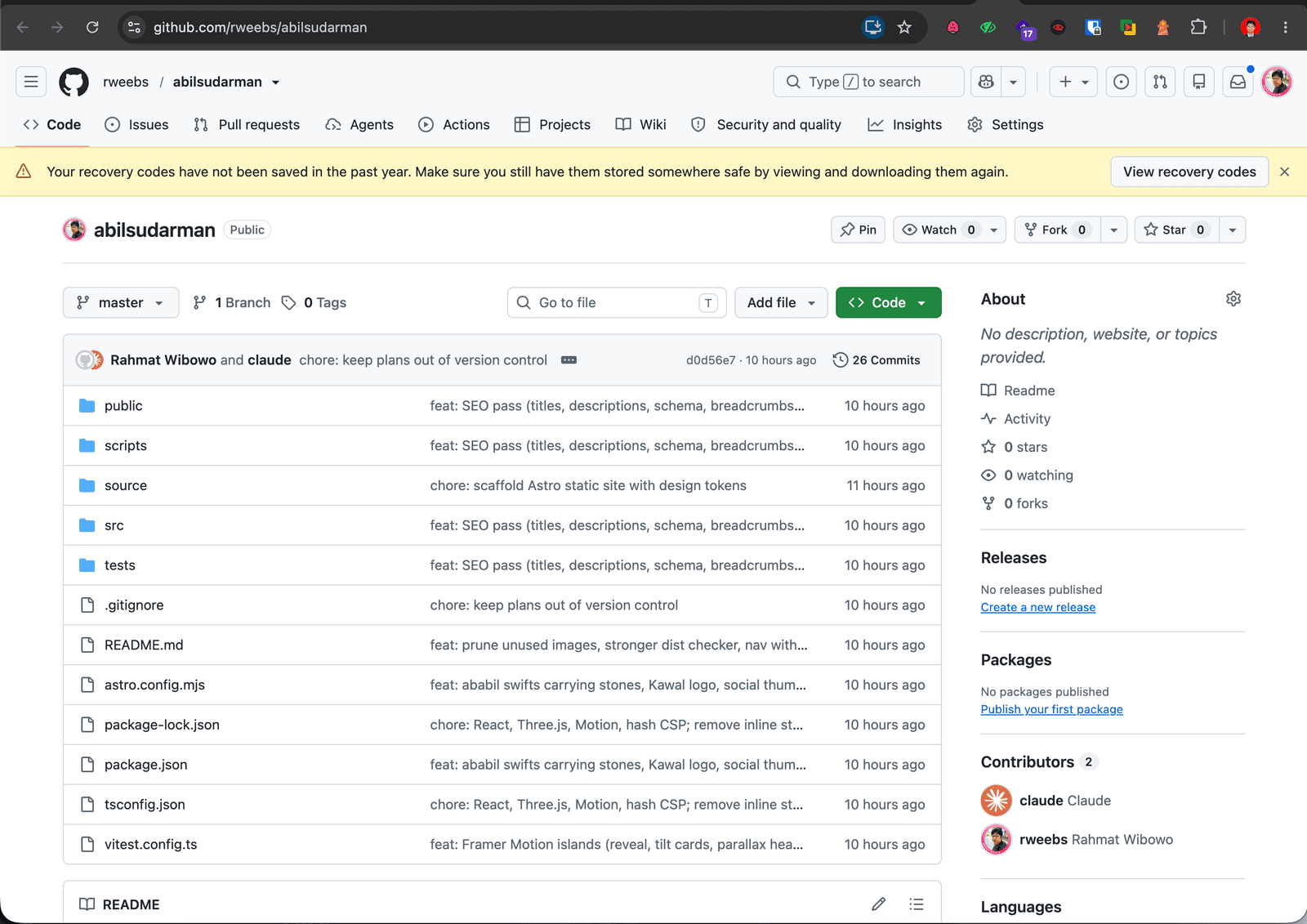 Repositori GitHub publik untuk abilsudarman.my.id